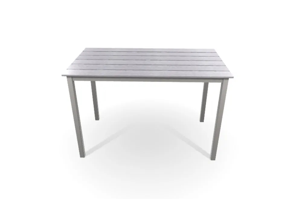 36" x 64" Rectangle Rustic Polymer Top Parson Table