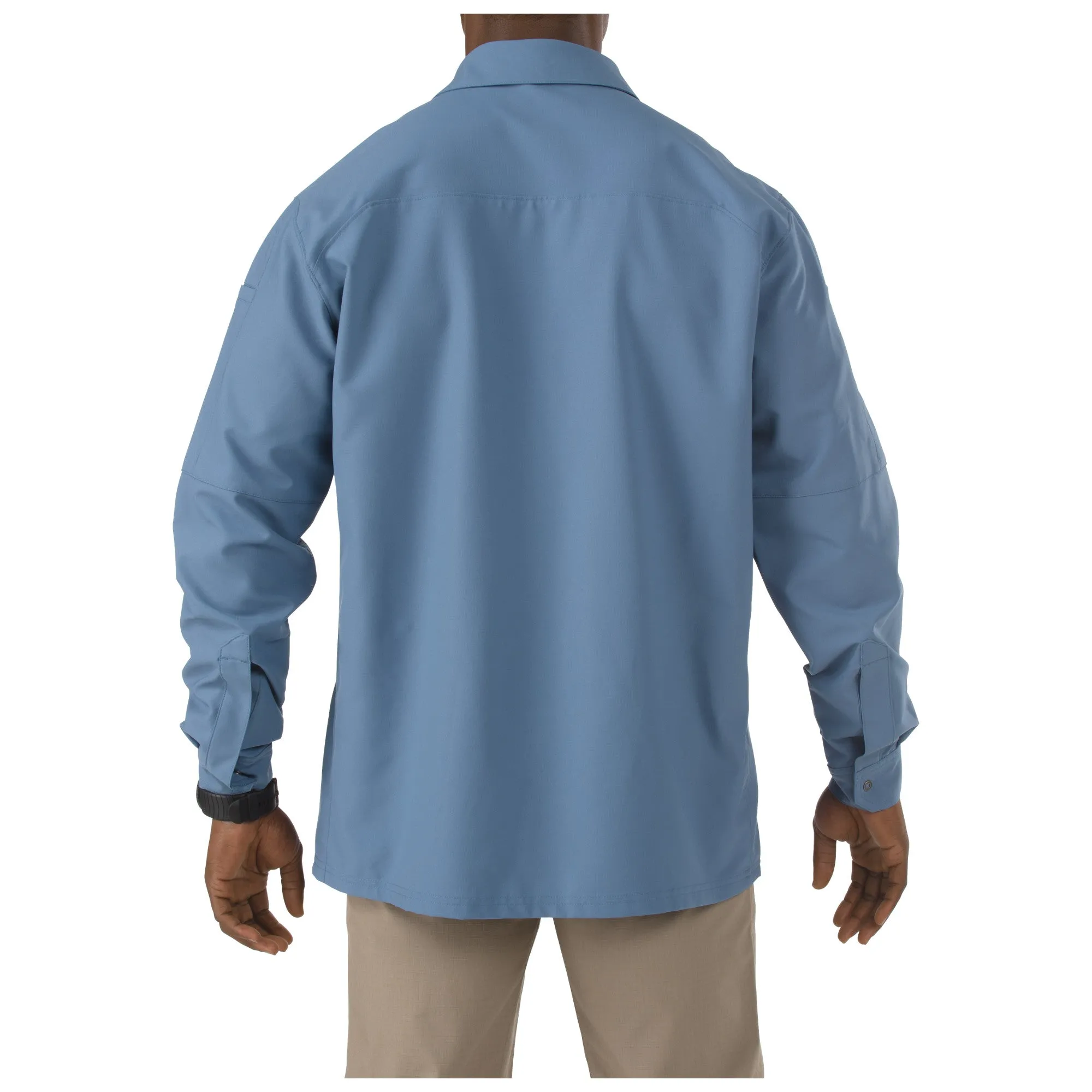 Mens Freedom Flex Long Sleeve Button-Down Shirt - Performance Stretch Fabric, Lightweight, Breathable