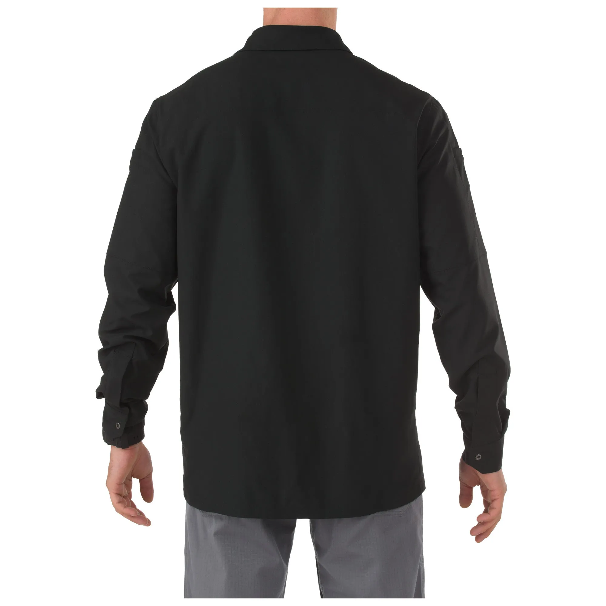 Mens Freedom Flex Long Sleeve Button-Down Shirt - Performance Stretch Fabric, Lightweight, Breathable