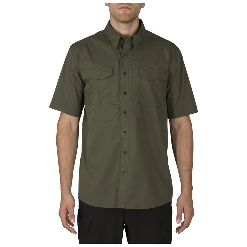 5.11 Mens Stryke Short Sleeve Button Down Polo Shirt