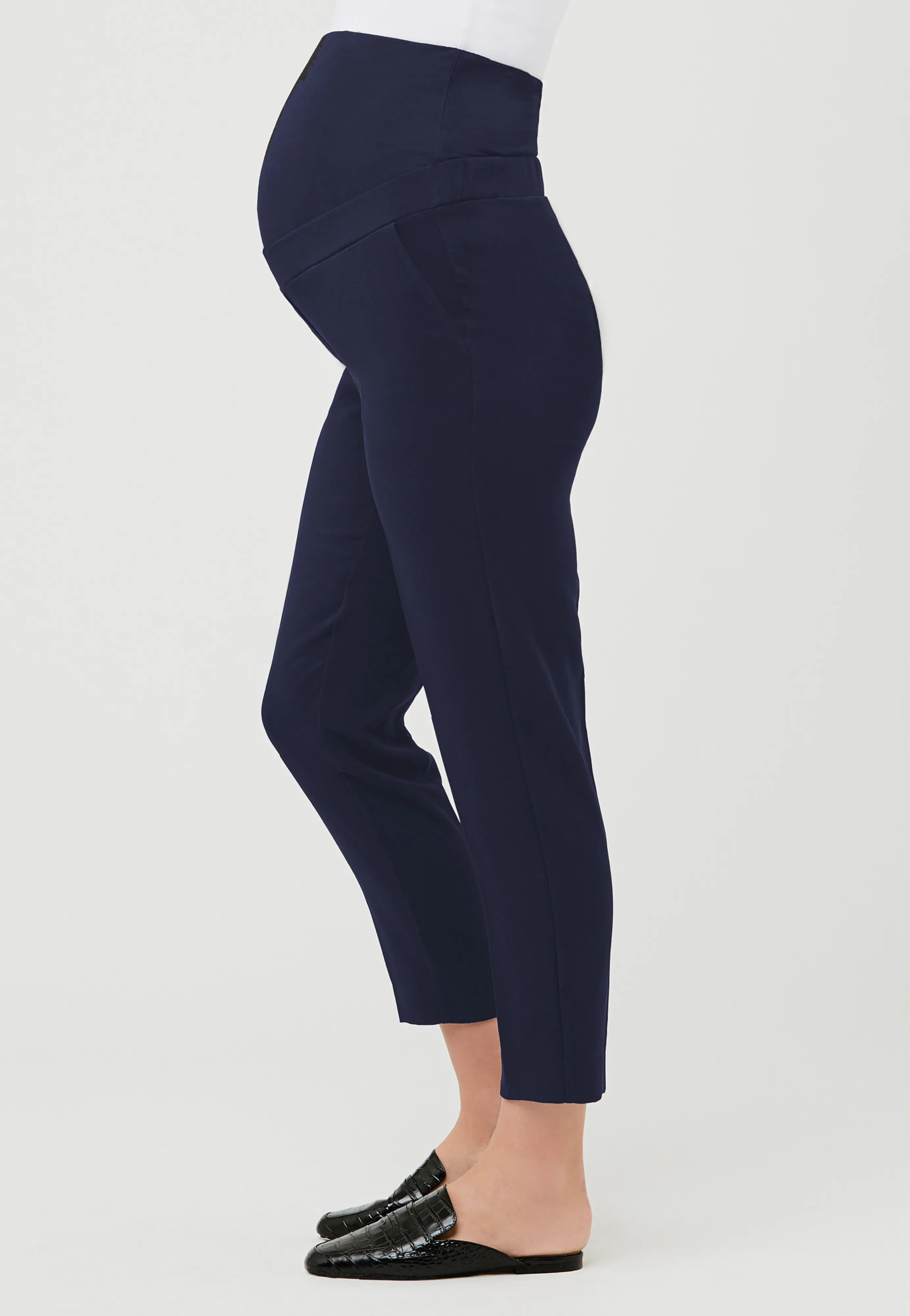 Alexa Classic Crop Maternity Pant