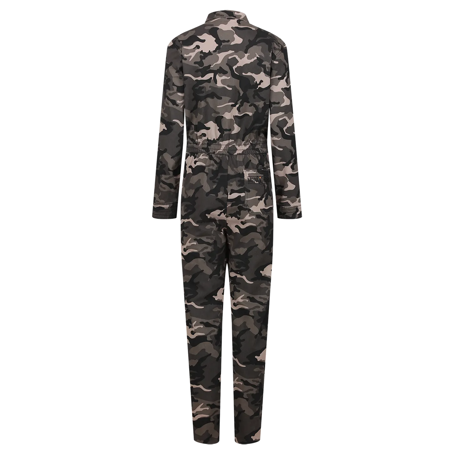 Camo Long Sleeve Jumpsuit