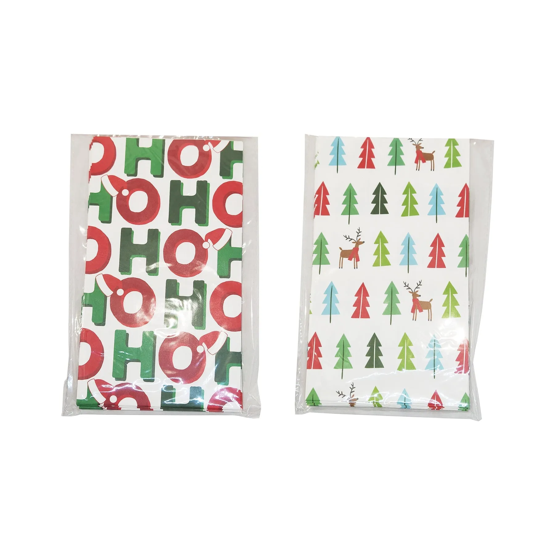 Christmas Paper Treat Bags - 6 Pkt