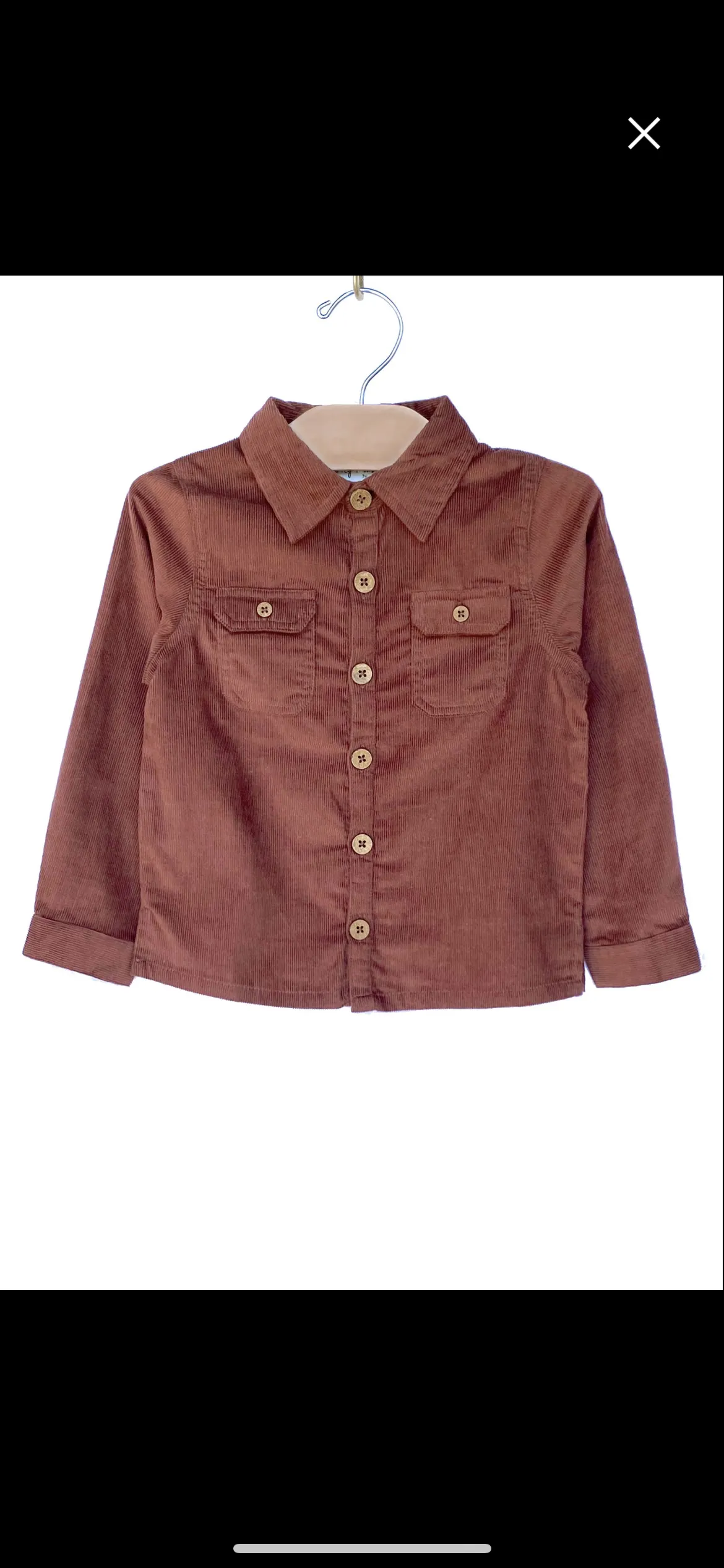 Corduroy Button Down