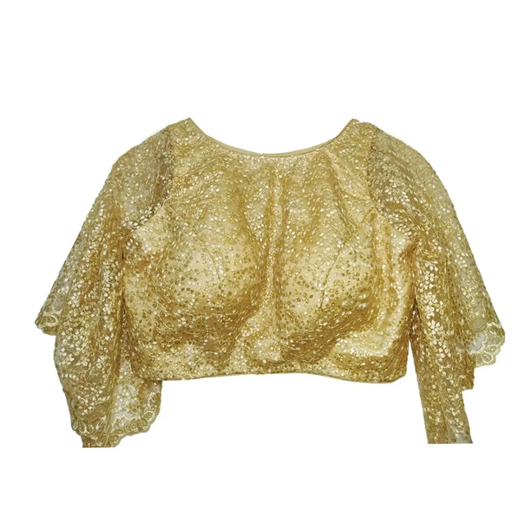 Gold contemporary Blouse