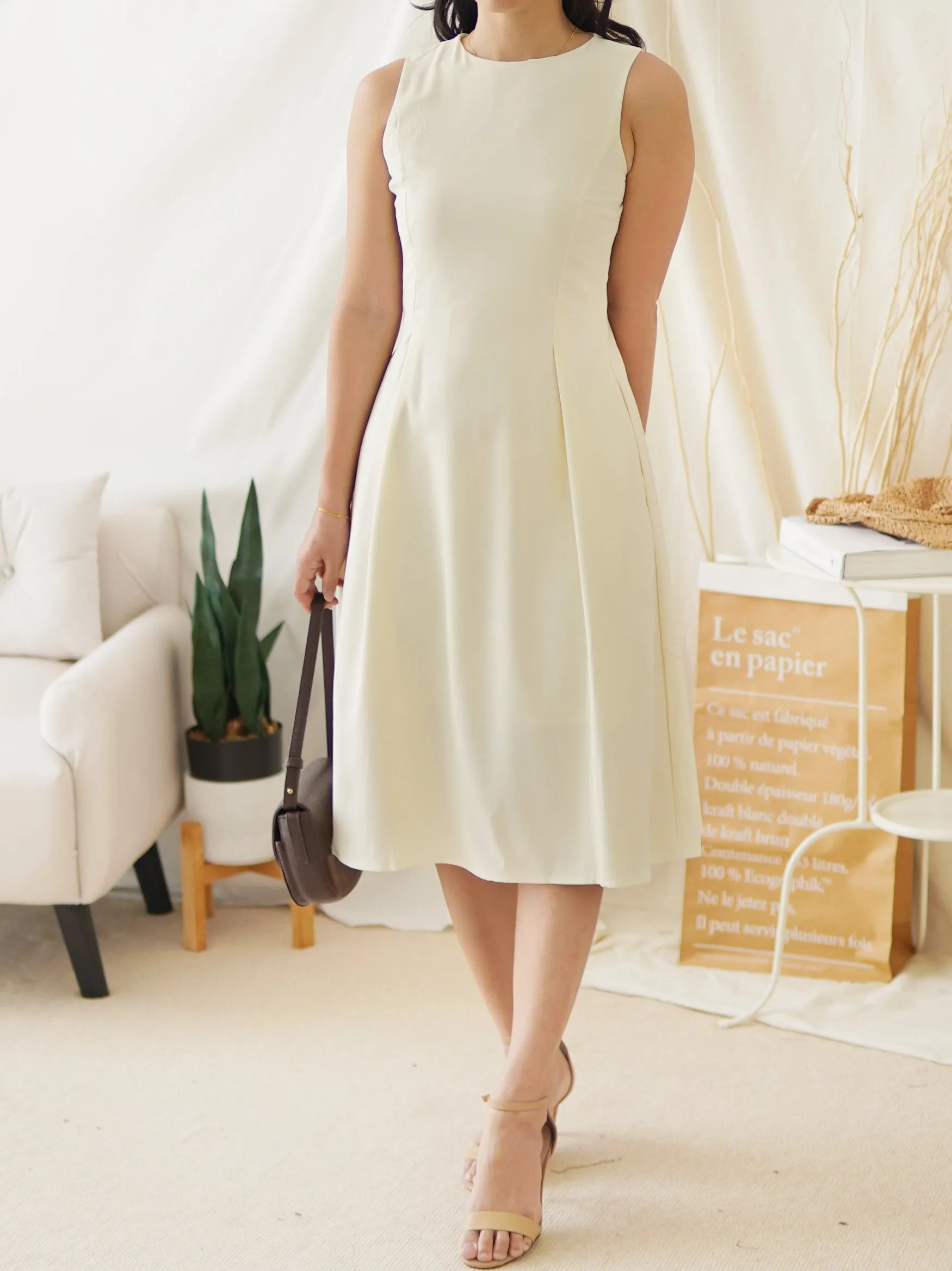 LELANI COLUMN DRESS