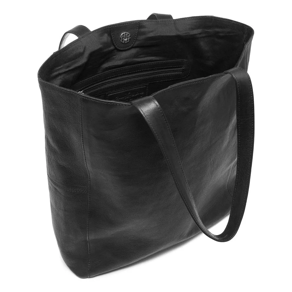 Musthave shopper leatherbag / 13728 - Black (Nero)