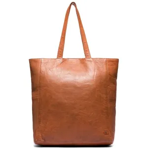 Musthave shopper leatherbag / 13728 - Cognac