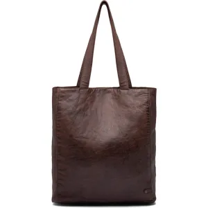 Musthave shopper leatherbag / 13728 - Winter brown