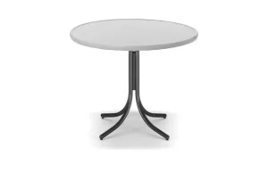 Round Value Hammered MGP Top Bar Height Table