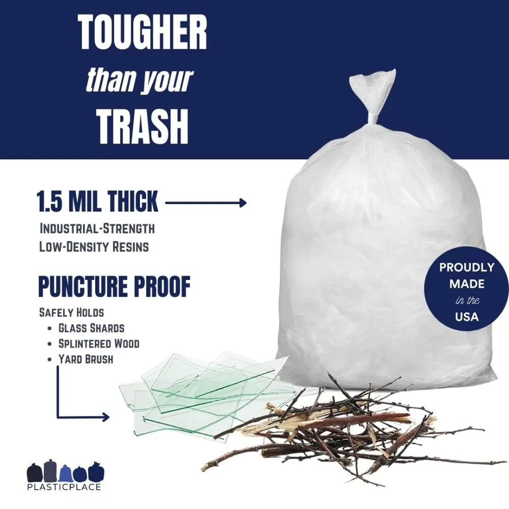 Sample of 65 Gallon Trash Bags