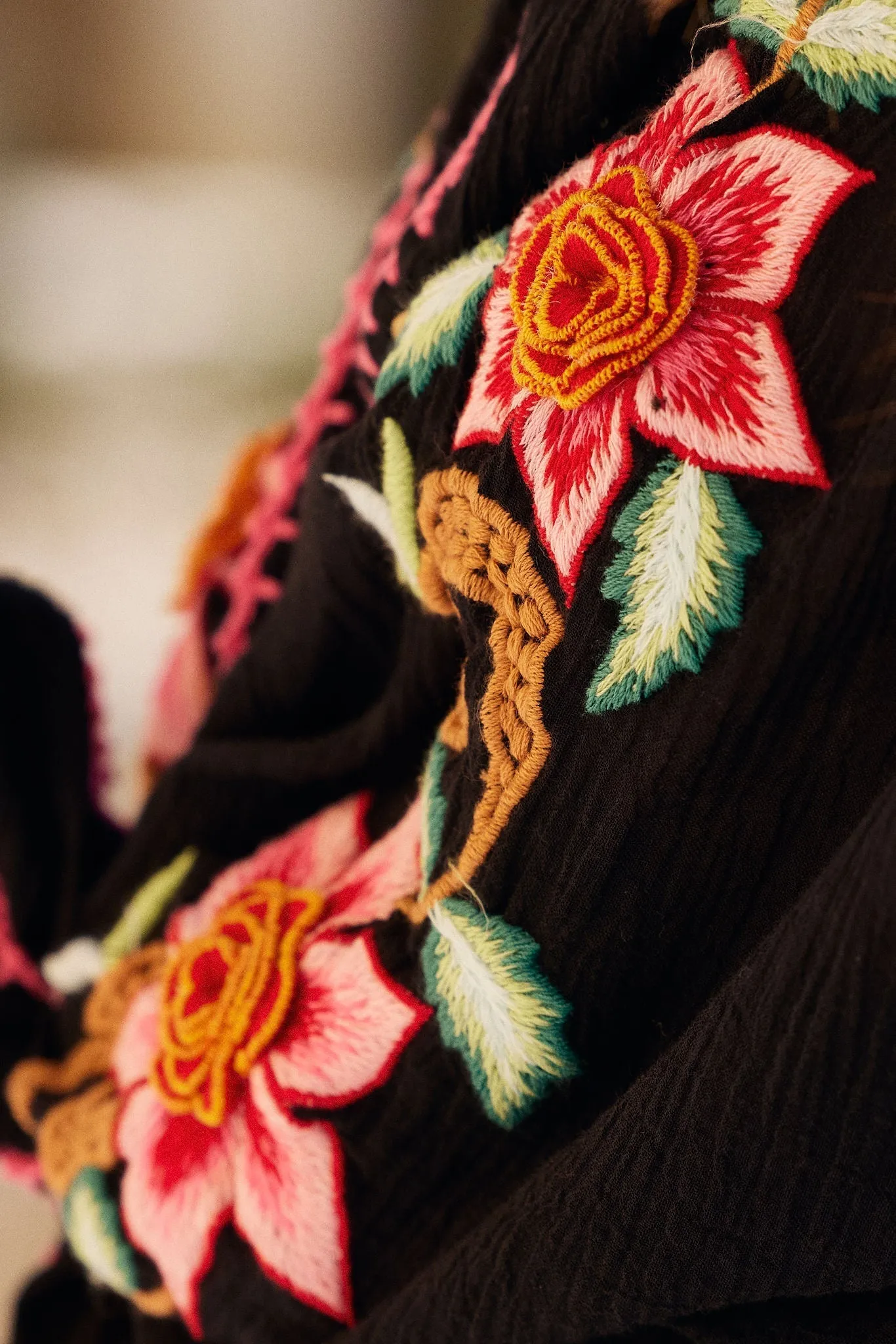 Song Of The Wind Embroidered Blouse