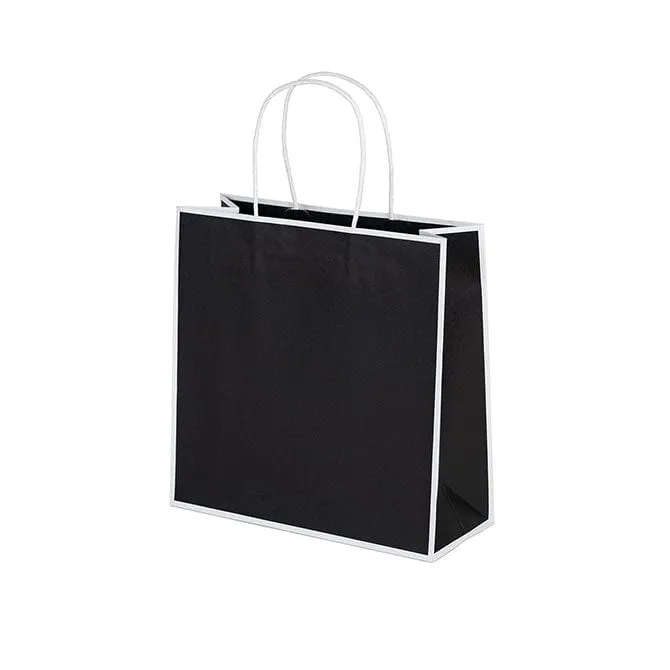 Sophie Retail Shopper Black - 10" x 10" x 4"